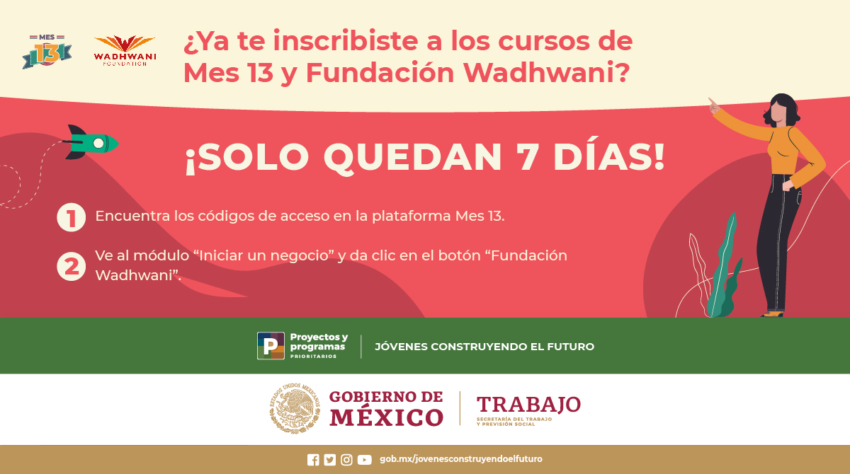 Jovenes Construyendo El Futuro On Twitter Esta Es La Ultima Semana Para Registrarte A Los Cursos De Empleo De Mes13 Y Wf Latam Aun No Sabes Como Checa Nuestro Tutorial