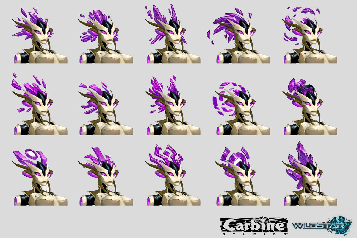 KoryLynnHubbell's tweet photo. Wildstar throwback! These are customization option concepts for Draken and Mechari females. #wildstar #carbine #art #conceptart #mmorpg #draken #mechari #characterdesign https://t.co/5tjnY1TefN