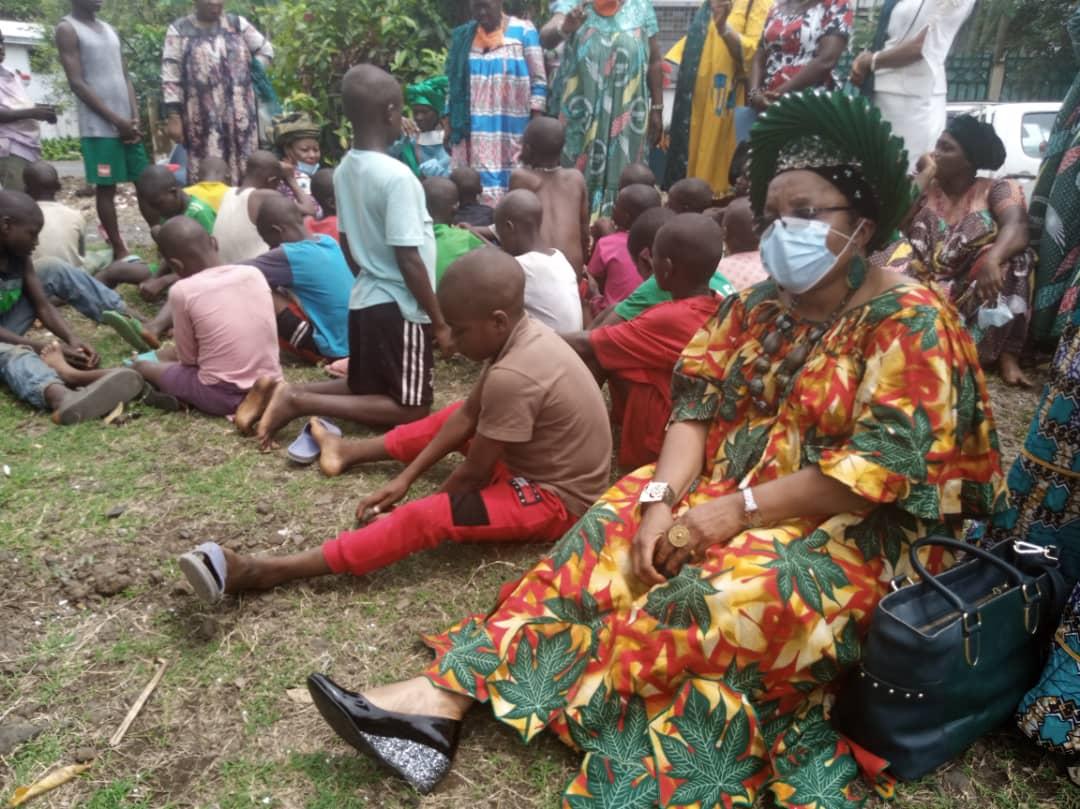 swwopden's tweet photo. SWWOPDEN"s meeting with 26 rescued children from Ndian https://t.co/F8KxvzDIbL