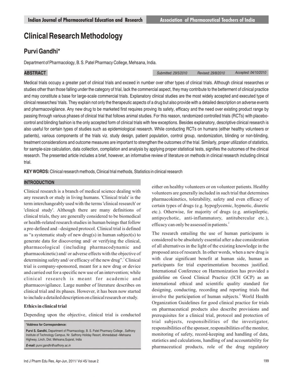 Ph_Abdalhadi's tweet image. A good paper that explain types of #clinical_research_methodology and #statistical_test 👇👇

ijper.org/sites/default/…
