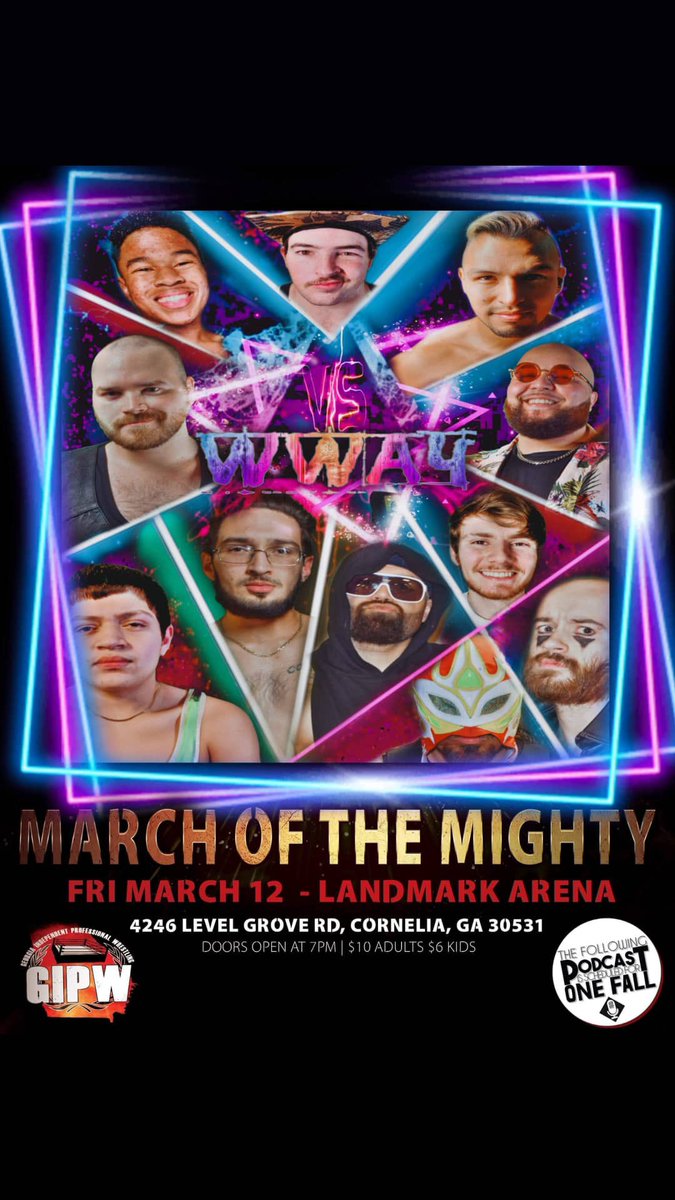 ARealFoxx's tweet photo. Aye ok lets GOOOOO‼️ Ayo after last night at the 4,,, Me x the homie @Word_Is_Law goin alllll the wayyyy uPPP  @WWA4ATL @gipw #landmarkarena https://t.co/aiZKRYg9Q8