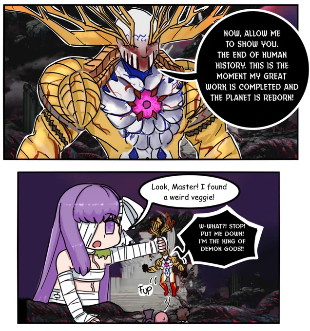 Don't forget to feed your growing Alter ego! #FGO 