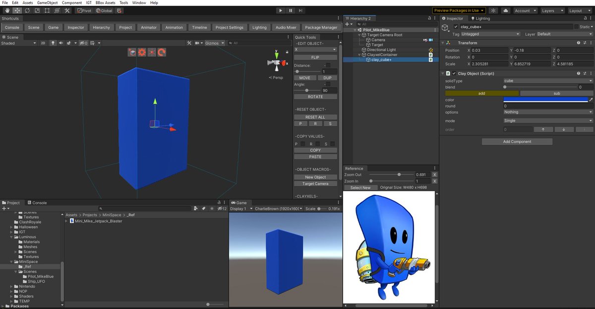BobBDub's tweet image. Here is the panel within Unity to show context. 
My main use is for reference when I make models with #clayxels and #umodeler inside the engine.