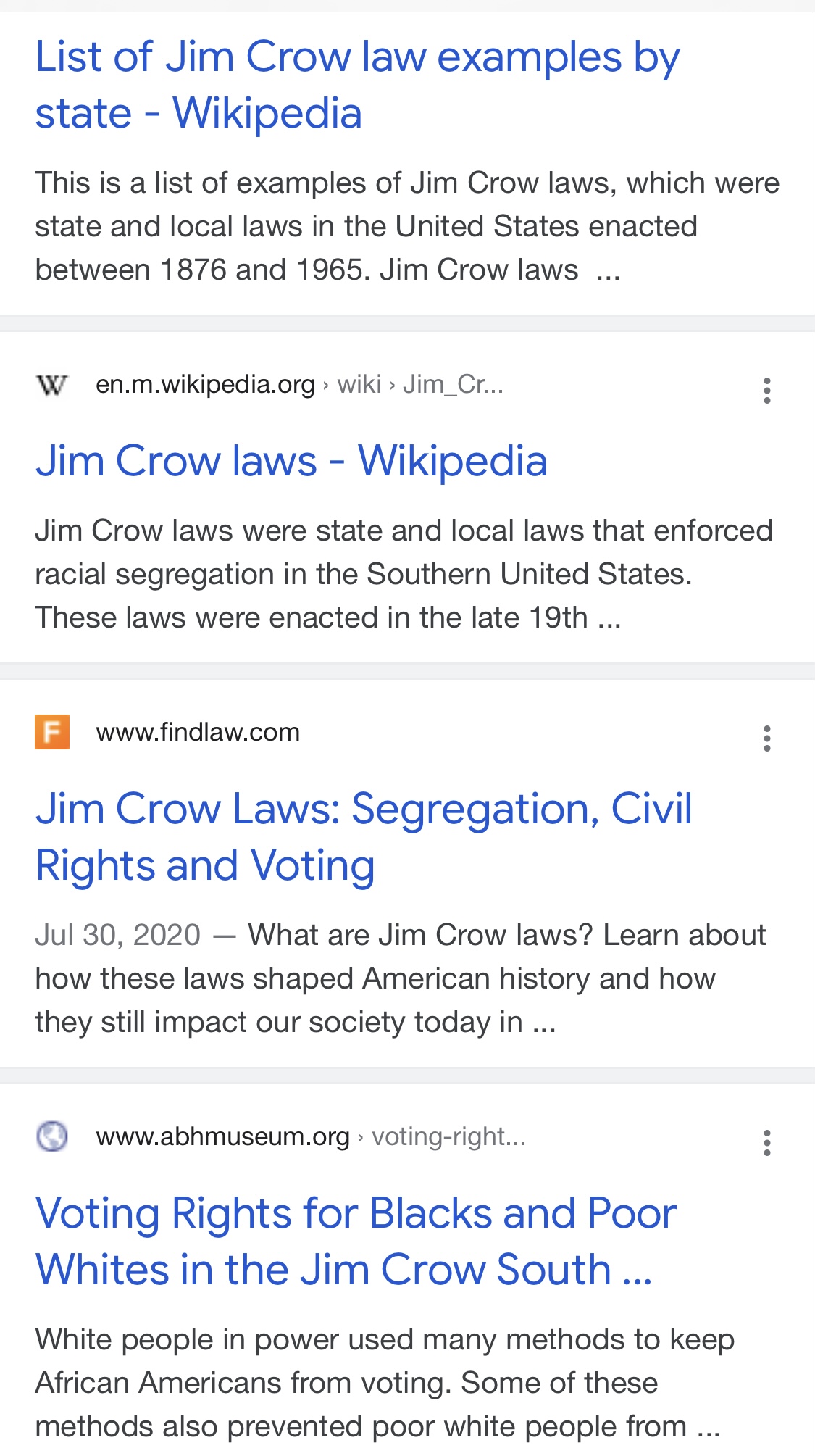 jim crow laws wikipedia