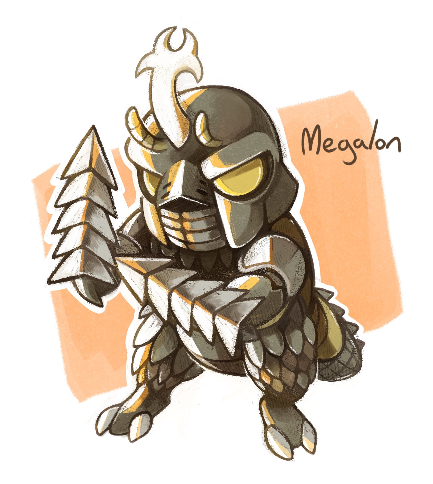 Just a NERD 🖍️ on X: "Gigans partner in crime, Megalon! #monstermarch  #Godzilla #monstermarch2021 https://t.co/TrETiTFQur" / X