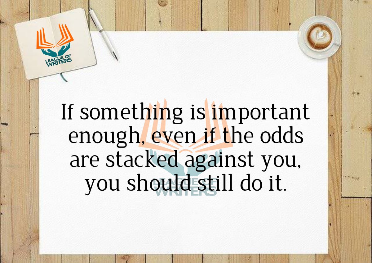 LOWriters_ng's tweet photo. #LOWs #leagueofwriters #writers #writerscommunity #WritingCommunity #quote #quoteoftheday #writerslift #writers #TheColoursMagazine #ThursdayMotivation https://t.co/IkYQdwvy9R
