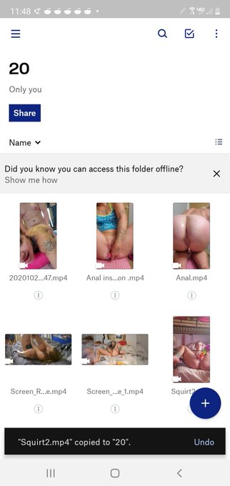 #dropbox 2 sex tapes, 2 solo anal videos and 2 squirting videos for $20 https://t.co/Y48gIRLhWs<a href="/tag/dropbox"class="tags">#dropbox</a>