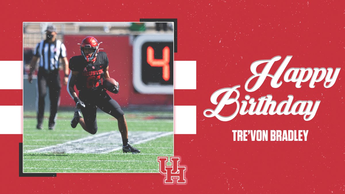 UHCougarFB's tweet photo. Happy birthday, @Trevon_bradley! 

#GoCoogs x #hoUSton https://t.co/0buK7ydEa8