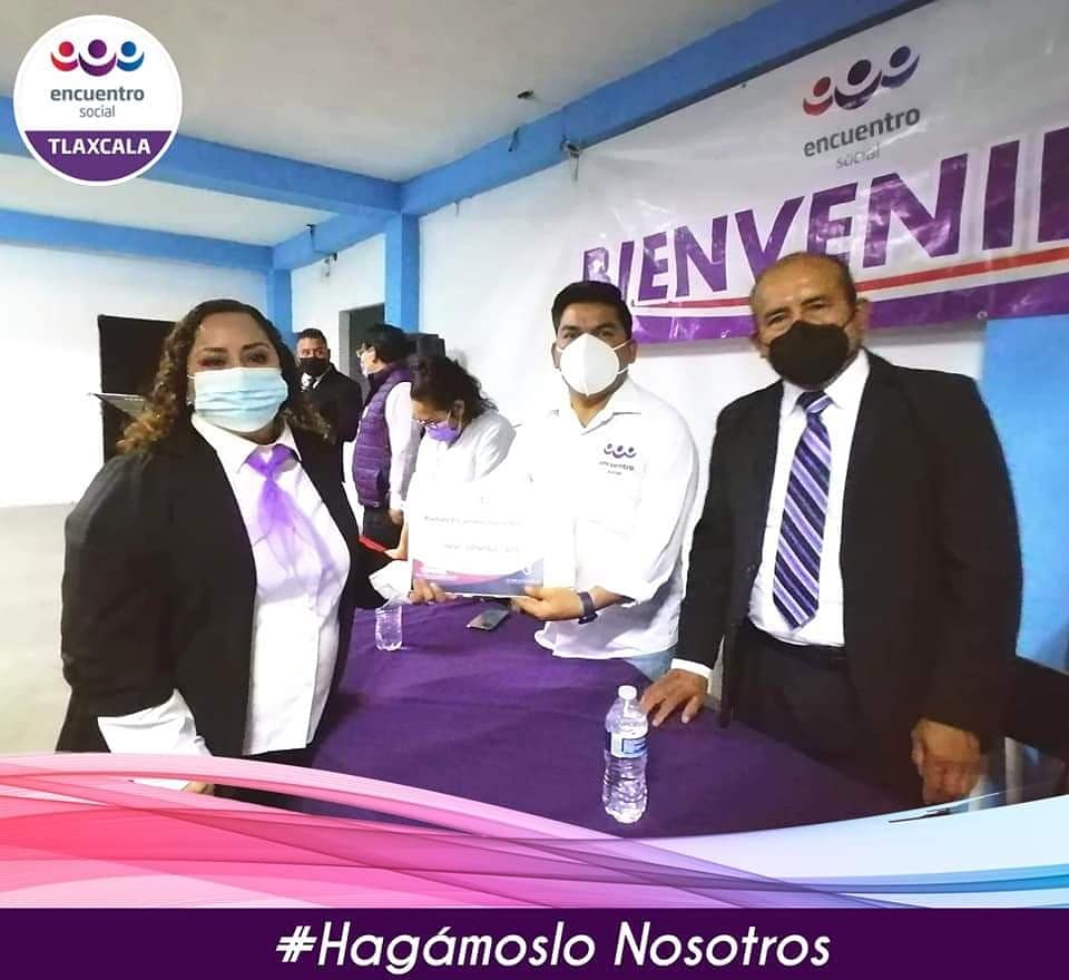 🔴 🟣 🔵 Toma de protesta del Comité Municipal de Amaxac de Guerrero encabezado por Janeth Tetlalmatzi Caños, nos entusiasma recibir a personas trabajadoras y comprometidas en dar lo mejor de sí para nuestro Estado.

#HagámosloNosotros
#EncuentroSocialTlaxcala