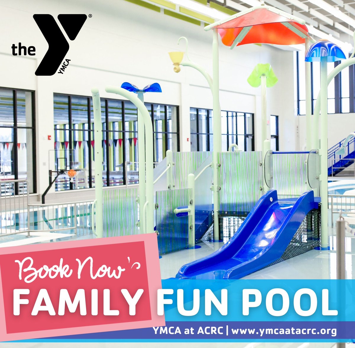 ymcaatacrc's tweet image. We have a few openings yet in our Family Fun Pool for tomorrow, Saturday March 13. 

To read our rules and regulations and to reserve, please visit our website:

ymcaatacrc.org/facility/aquat…

#FamilyFunPool #Aquatics #FamilyFun #Slide #ZeroEntry #TogetherAgain