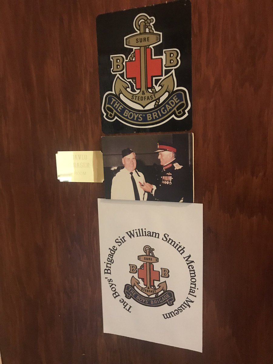 RFC_Michael_'s tweet photo. @Delbert73 As I’ve previously mentioned. I’m very proud to be the fourth generation of my family to be in the BB’s. Their founder was born in my hometown and the BB museum is held within a room dedicated to my great grandad. #SureAndStedfast https://t.co/hLuNfFV8gm