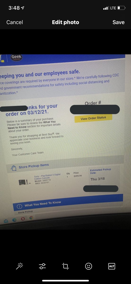 DonsBazaar's tweet photo. I’m officially out the game, BEST BUY SECURED!!! They even tried to hoe me by sending the code to email instead of phone# but I still got it!💙💛🎮🎧 #PS5 @jakerandall @PS5Drop @PS5RestockAlert @PS5_Restockk https://t.co/MlJRa4ilgW