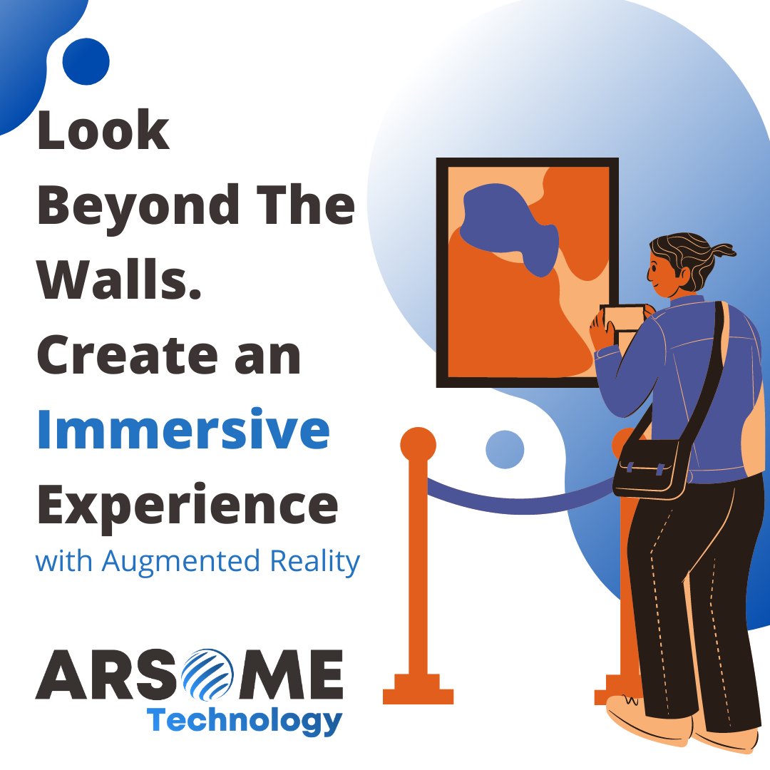 Take museum visits to the next level. Learn how you can make the visiting experience a more immersive one! Visit arsome.com/contact today!
#augmentedreality #museum