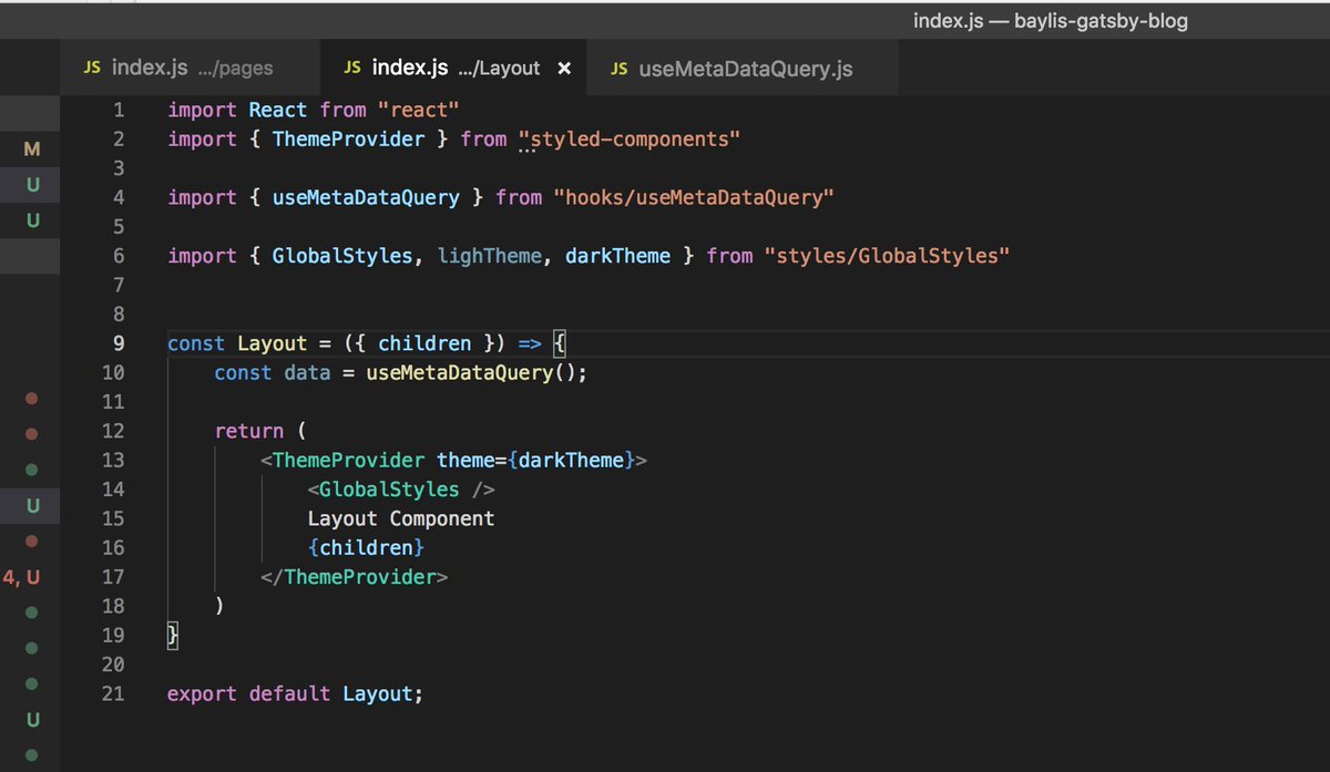 TheBaylisCode's tweet image. Day 29 of ... 20XX
Setting up GraphQL for the project
#codingphase #365codingphasechallenge #thecodingway #100daysofcode #javascript #React #50Projects50Days
#25daysofcode