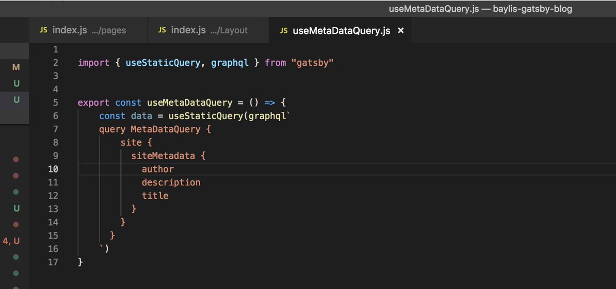 TheBaylisCode's tweet image. Day 29 of ... 20XX
Setting up GraphQL for the project
#codingphase #365codingphasechallenge #thecodingway #100daysofcode #javascript #React #50Projects50Days
#25daysofcode