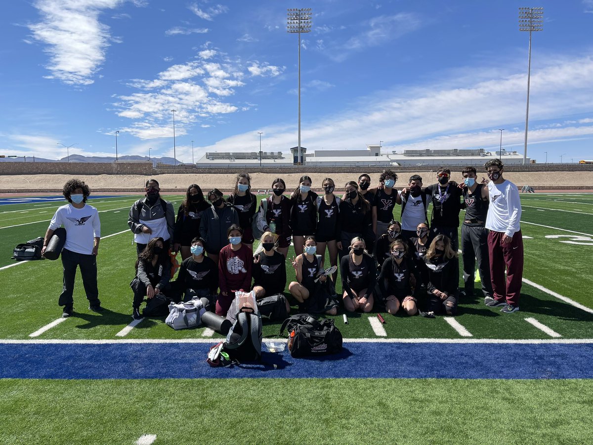 Shoutout to our boys and girls team! Bunch of PR’s, lots of medals! As coaches, we are extremely proud of what we have accomplished but we have to strive for more! <a href="/YsletaSports/">Ysleta HS Athletics</a> <a href="/garciajessie2/">Jessie Garcia</a> @SarinanaYHS