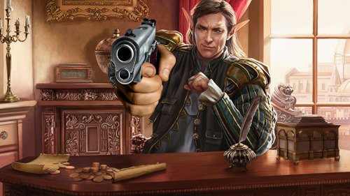 Oh, you thought you would draw a second card?