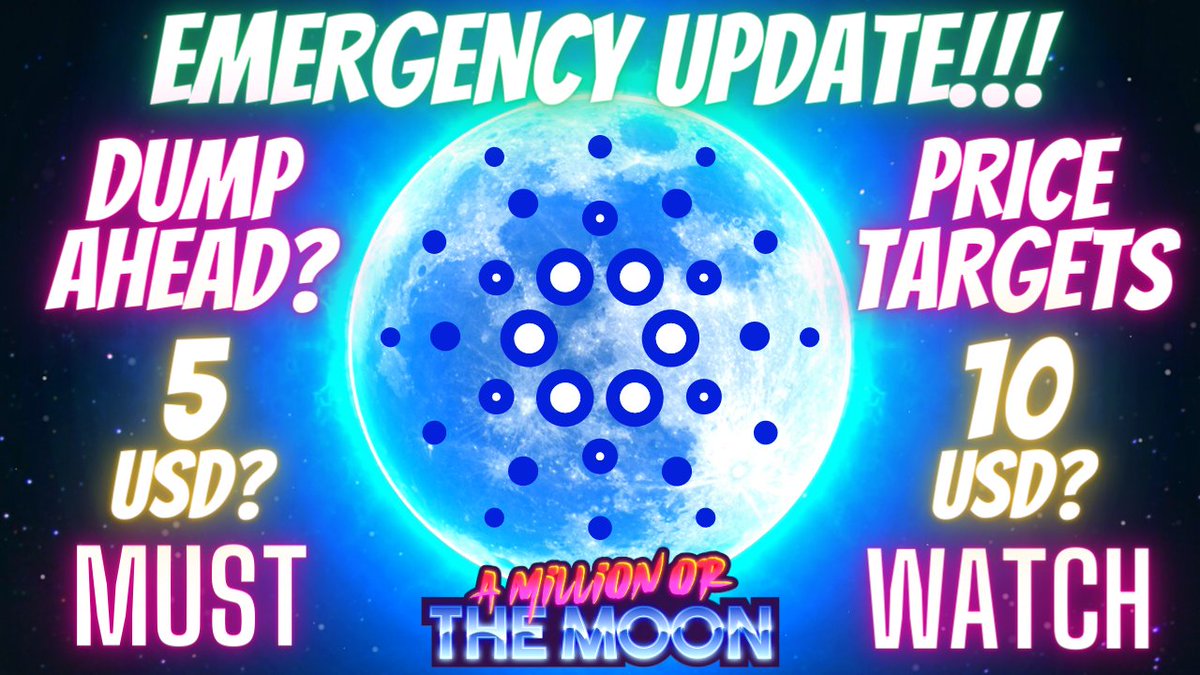 million_or_moon's tweet image. EMERGENCY TIME SENSITIVE Cardano ADA Update - Critical Zone Entered Must Watch Price Predictions!!!

Link: youtu.be/u70JRb40qvI 👈👈👈

#ADA #Cardano #CardanoADA #MaryHardFork #Goguen  #cryptocurrency #CryptoNews #cryptoartist #Crypto #CryptocurrencyMarket #Bitcoin #BTC