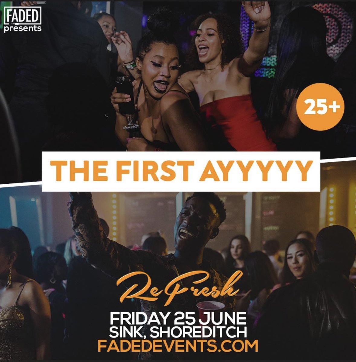 Heard you wanted a 25+ party 🥳

FadedEvents.com