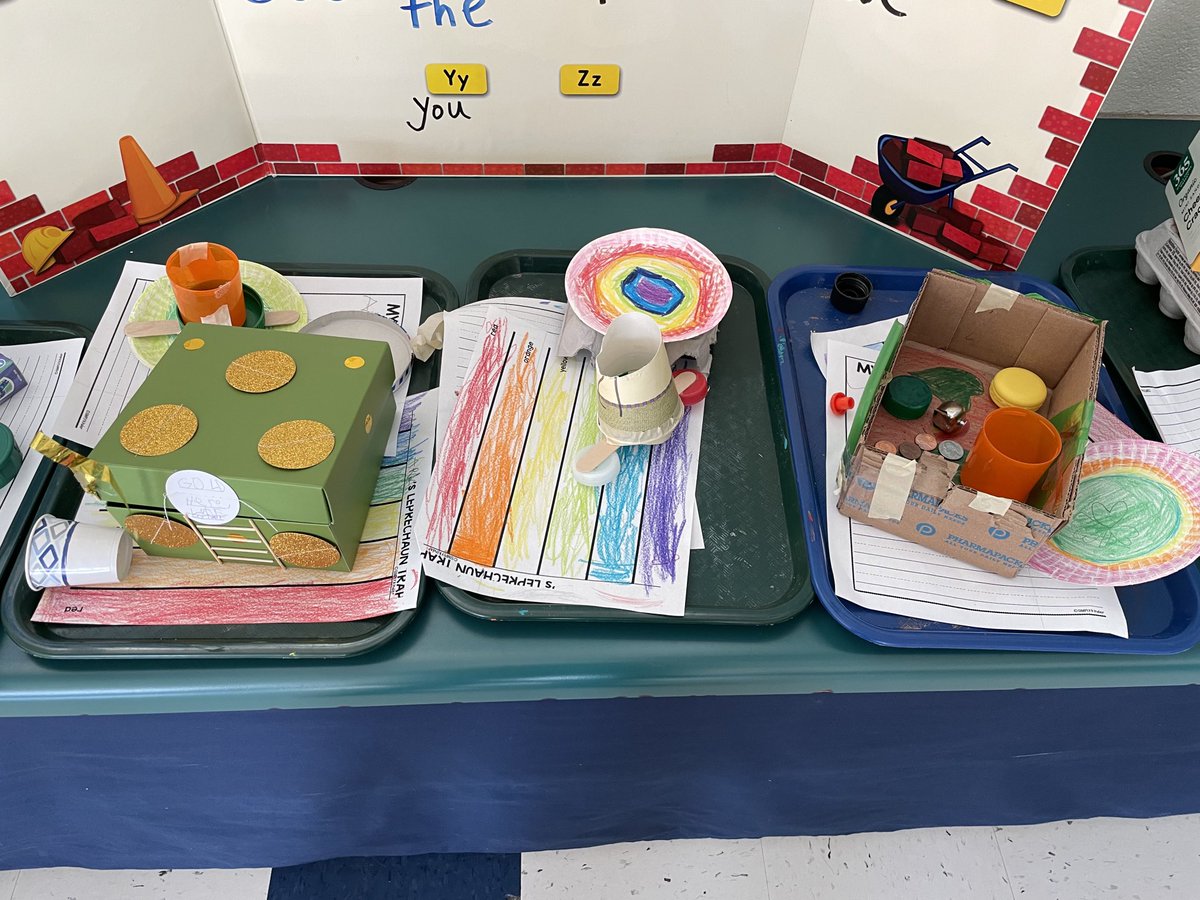 MrsSuzanneArrison (@arrisonmrs) on Twitter photo <a href="/FCPSSTEAM/">FCPS STEAM</a> - we used the Engineering Design Process today in Kindergarten! We imagined a Leprechaun trap, we planned a trap and we created a trap! We integrated literacy as well. We will improve them next week. 🍀<a href="/SpringHillFCPS/">Spring Hill Panthers - FCPS</a> is our school! <a href="/FCPSSTEAM/">FCPS STEAM</a> - we used the Engineering Design Process today in Kindergarten! We imagined a Leprechaun trap, we planned a trap and we created a trap! We integrated literacy as well. We will improve them next week. 🍀<a href="/SpringHillFCPS/">Spring Hill Panthers - FCPS</a> is our school!