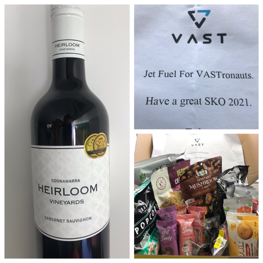 howard_fyffe's tweet photo. VAST SKO here we come!  Look what arrived today! Nice to be looked after. Looking forward to connecting with fellow Vastronauts! #vastdata https://t.co/qldQ8chbaB