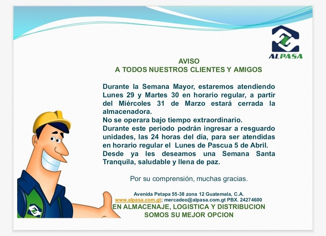 ALPASAGT's tweet photo. #Alpasa https://t.co/bVV6x6vBqC