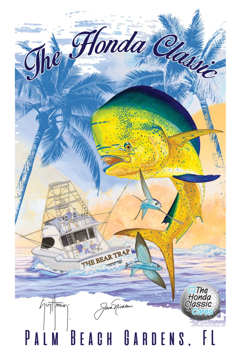 PiersonGrantPR's tweet image. A limited amount of glicee prints from this year's @TheHondaClassic, signed by @DrGuyHarvey and @jacknicklaus, are now available to purchase online. All proceeds from sales benefit @Nicklaus4Kids and @GuyHarveyOcean. 

guyharvey.com/products/honda…

#GHOF #fundraising