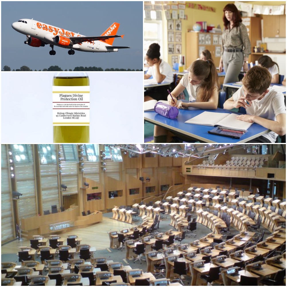 NatSecSoc's tweet image. In this week's Newsline:
🔵  Hate crime bill passes and blasphemy law abolished in Scotland
🔵 Major reform of teaching on religion and belief passes in Wales
🔵 EasyJet compensates woman over request to indulge religious sexism
🔵 And more...
secularism.org.uk/newsletters/vi…