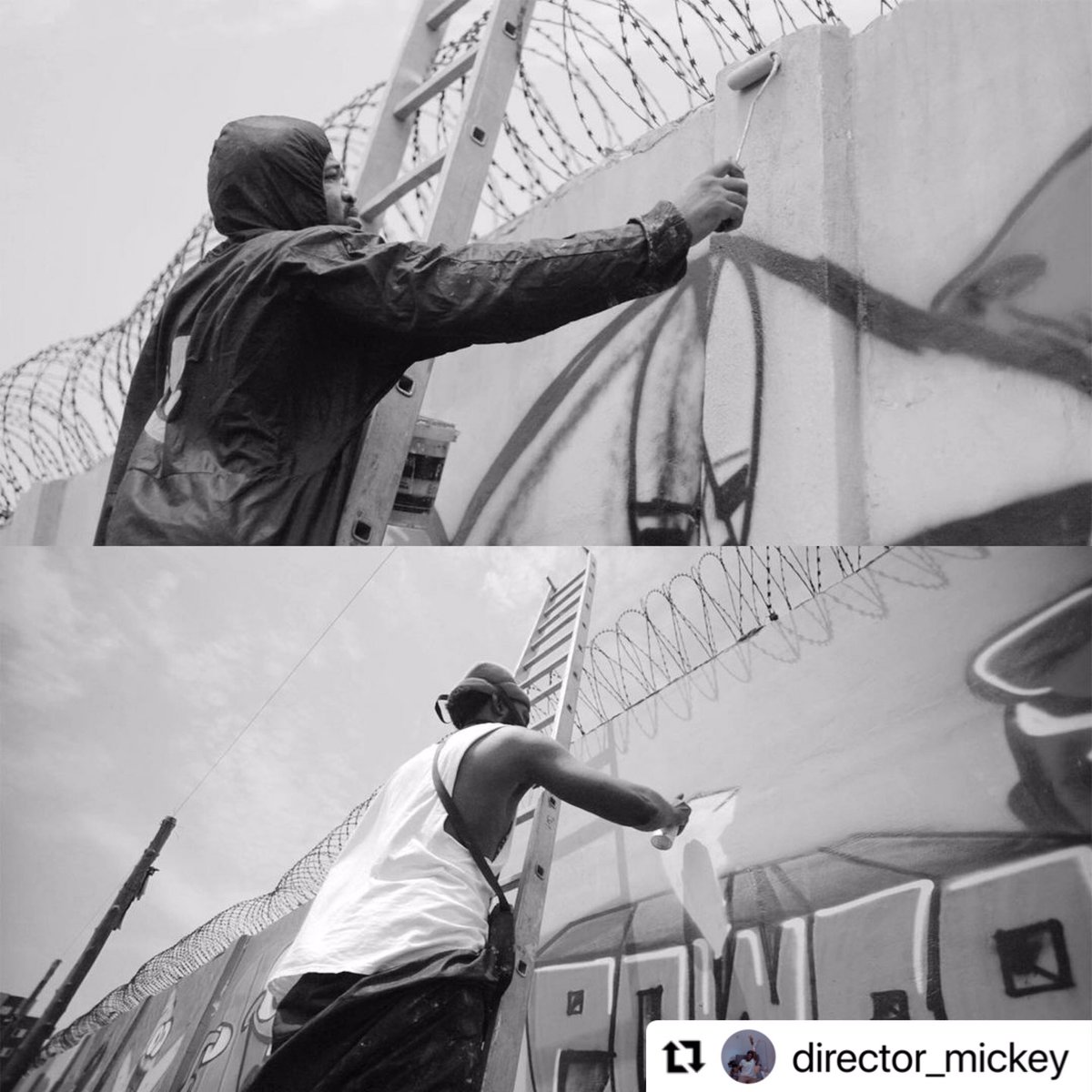 scrapa2020's tweet photo. Frame grabs from recent project with @majorskyscrapa @scrapa2020 @romildo_olympio 

Videography @MickeyDirector 

#canon #cinestyle #blackandwhite #graffiti #art #artist #style #videography #effects #artist https://t.co/lv8eUwwt97