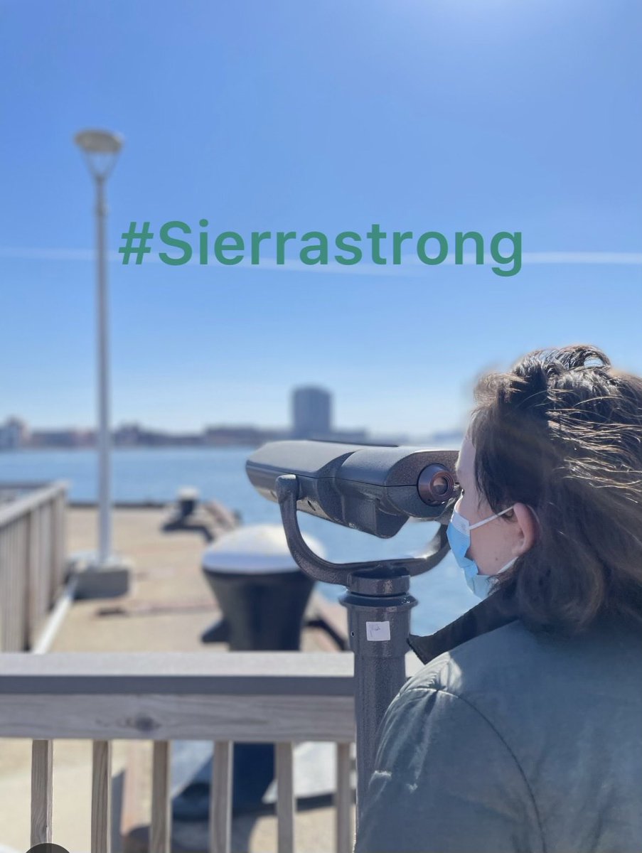 A day in Boston, one stop was Spaulding Rehab Hospital were Sierra ￼spent two months￼. On many occasions, We looked out over the harbor from her window hoping one day Sierra would walk the boardwalk. 5 months later! Everything happens on God’s time. #SierraStrong 🙏🏻❤️💪🏻🌈🧡💚