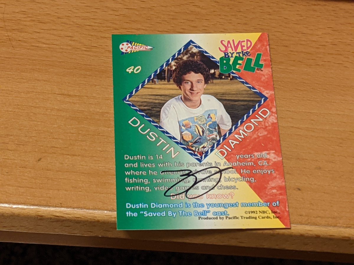 Win this one of a kind <a href="/blakejamieson/">blake jamieson</a> Dustin Diamond card. Just follow us, Blake, <a href="/abianchini23/">Tony B</a> and <a href="/Deliboy1832/">Troy fromin</a>. Then tweet with the hashtag #bringbackox. See ya at the Galleria