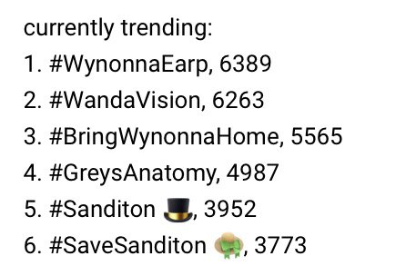 Our show at #1 looks so good!!!! #WynonnaEarp #BringWynonnaHome