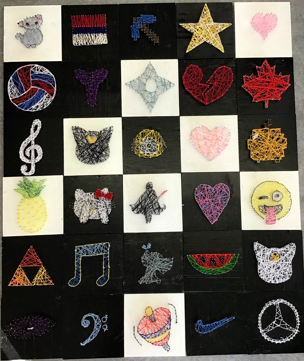 Maker Dave (@davidg_h) on Twitter photo Nail and String Art from Ms. Wai’s class <a href="/McKay_Mustangs/">McKayMustangs</a> . Students learn to recreate their line drawings while learning to hammer nails and wrap and tie string. #ADST Nail and String Art from Ms. Wai’s class <a href="/McKay_Mustangs/">McKayMustangs</a> . Students learn to recreate their line drawings while learning to hammer nails and wrap and tie string. #ADST