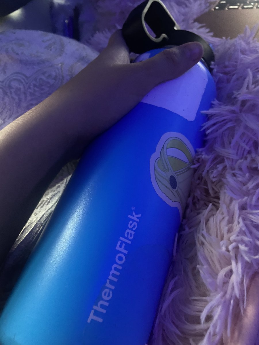 MacieStokuca's tweet photo. As I was doing my #RSJ108 homework, I noticed #Helvetica font on my water bottle! I had to peel off my sticker to reveal the full #logo @DisruptiveDESGN https://t.co/f11GaAOr21