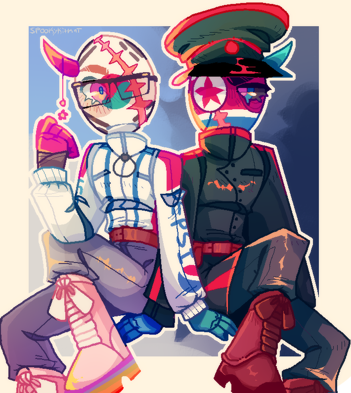 sp00kykitkat's tweet photo. what when wha
Follow me on insta at Sp00kykitkat
#Countryhumans #countryhumansart #art #digitalart #mspaint #ArtistOnTwitter #countryhumansnorthkorea #countryhumansSouthkorea https://t.co/jtjIEuP6mH