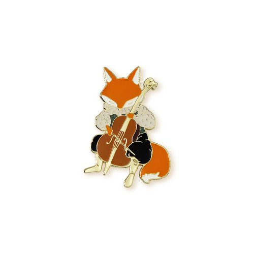 EnamelpinsC's tweet photo. Violoncello fox enamel pins

The fox pin will look glamorous displayed on your scarf, purse, or suit lapel. It is made with a fine jewelry metal, hard enamel process, filled with enamel color, gold finish. https://t.co/lOqzpdCUQa