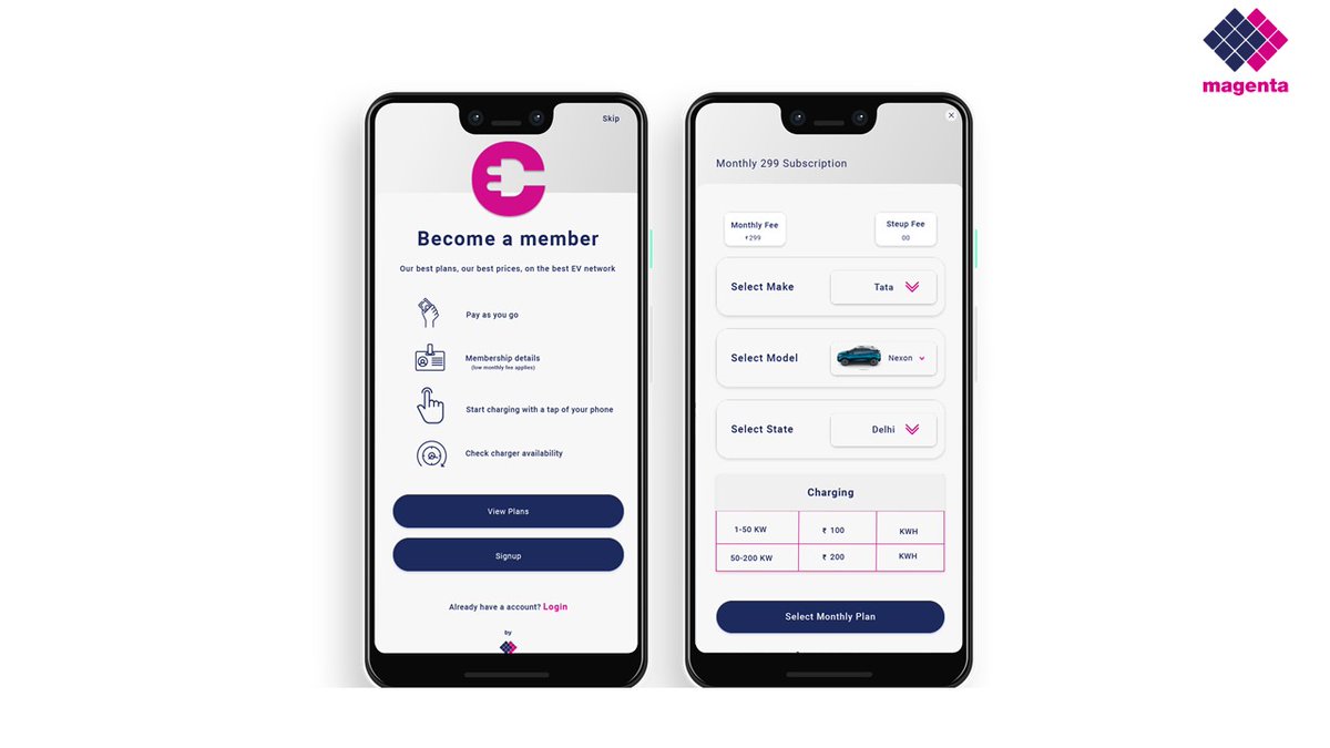DarrylDias_'s tweet image. Irrespective of the range of an EV, to adopt &amp;amp; feel comfortable, an EV user needs to know that they can easily find, access &amp;amp; pay for charging with one app.

Try #ChargeGrid by @MagentaPvtLtd available of Playstore!