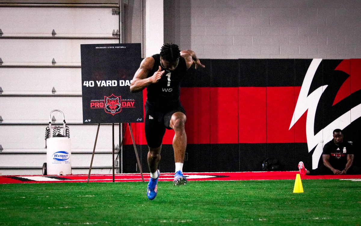 Put on a SHOW for Pro Day💪‼️🐺

#WolvesUp x #NFLRedWolves