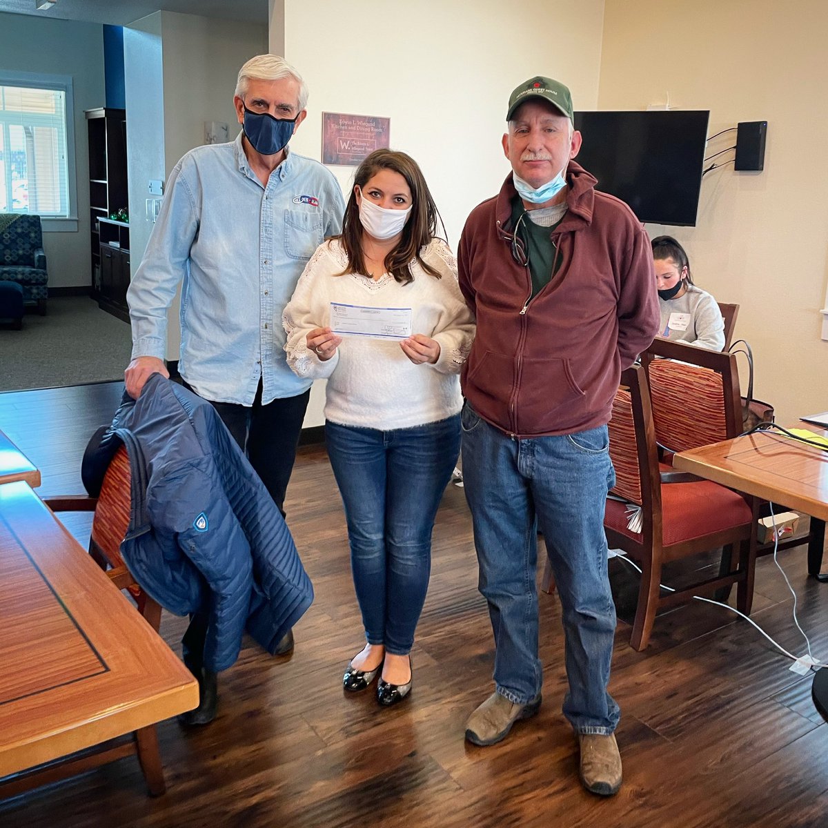 THANK YOU to The Odd Fellows for your incredible $10,000 donation!!!
