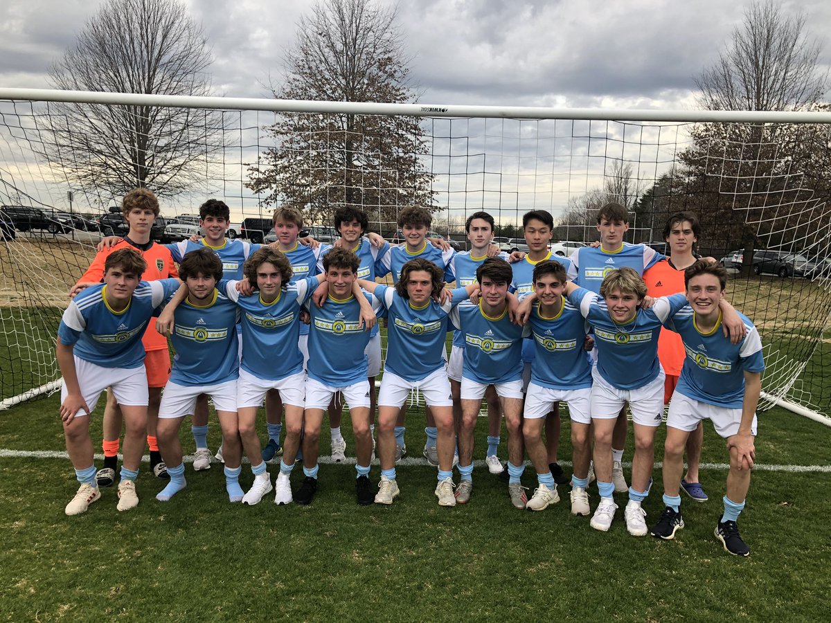 JBMarine04Boys1's tweet photo. Come from behind 2-1 win today for JB Marine 04 Academy.  2nd half goals from Kaden Smith (Henry Staebell) and an unassisted winner from Nico Catarinicchia propel the boys into tomorrow against PA Dominion.  Well done boys! @matthew_gober @SoccerSTL @JBMarineSC https://t.co/1MzieD0vdq
