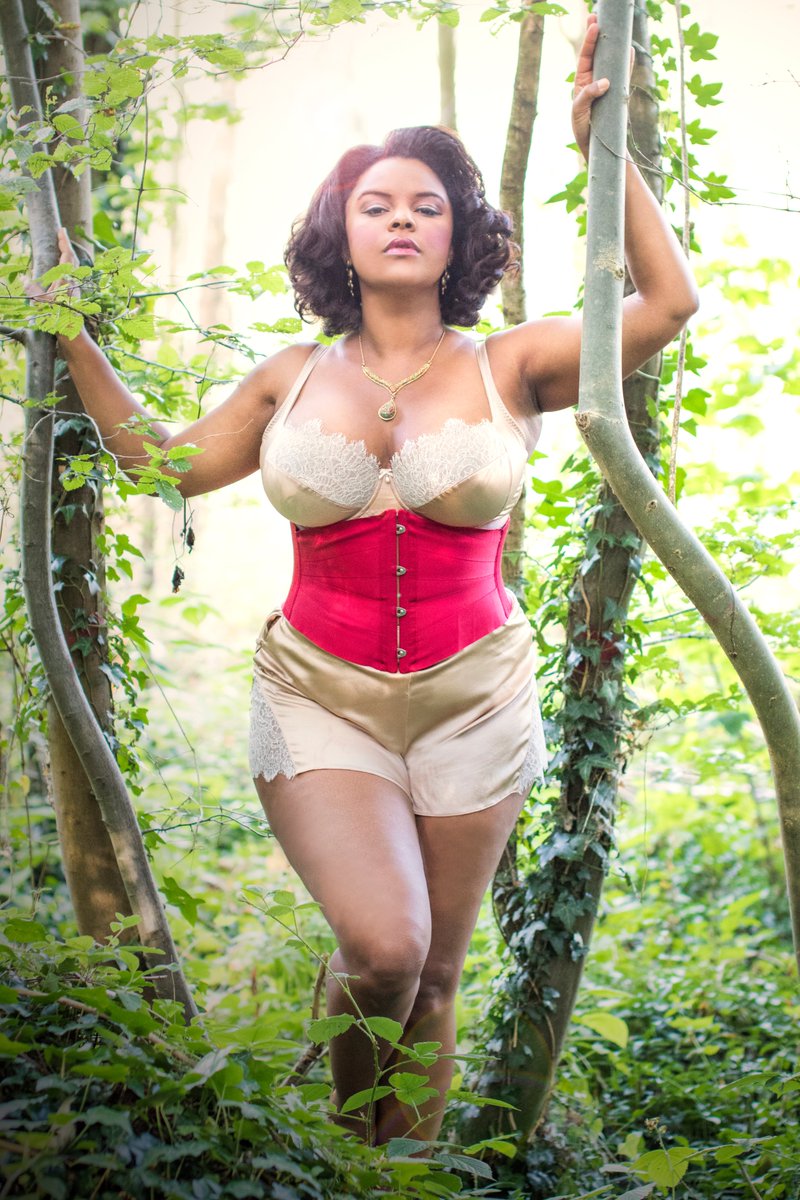 Feeling nostalgic for these shots of <a href="/JennyRieu/">Jenny Rieu</a> in the Rebelle Ribbon Corset paired with <a href="/harlowandfox/">Harlow & Fox</a> lingerie. This Ribbon Corset is one of my best sellers and is available in sizes XS - XXL! iamevgenia.com/collections/co…