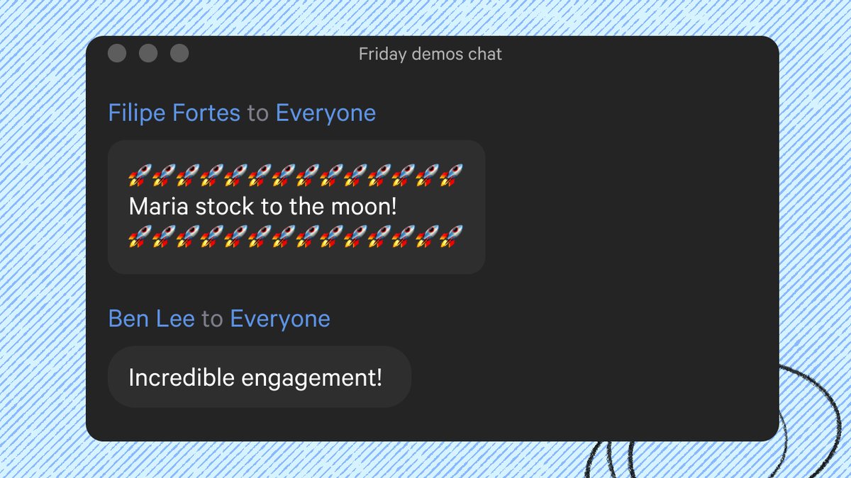 coda_hq's tweet photo. Dispatch from #FridayDemos. Our data team just confirmed that Maria's webinars make you better at building docs.

Go sign up! https://t.co/oiowuEVogh https://t.co/t00ddWHlzF