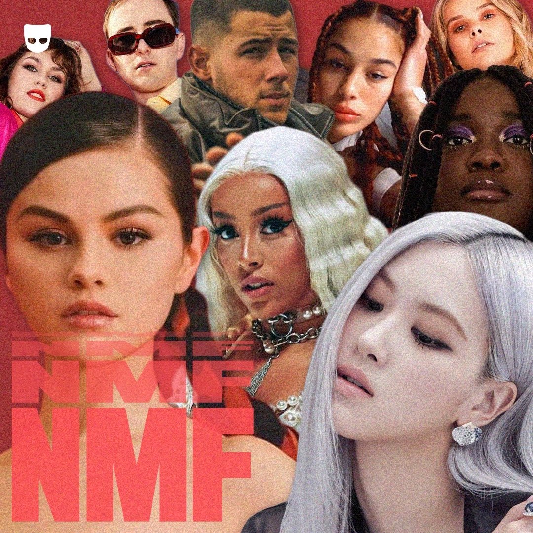 bottoms and tops, we all love bops! 🤪 it's new music frigay again girlies and gays 🌈 stream this week's playlist featuring <a href="/selenagomez/">Selena Gomez</a>, <a href="/hausofkamara/">KAMARA</a>, <a href="/DojaCat/">DOJA CAT</a>, <a href="/itsheddamae/">Hedda Mae</a> + so many others now ➡️ spoti.fi/30D5vdF