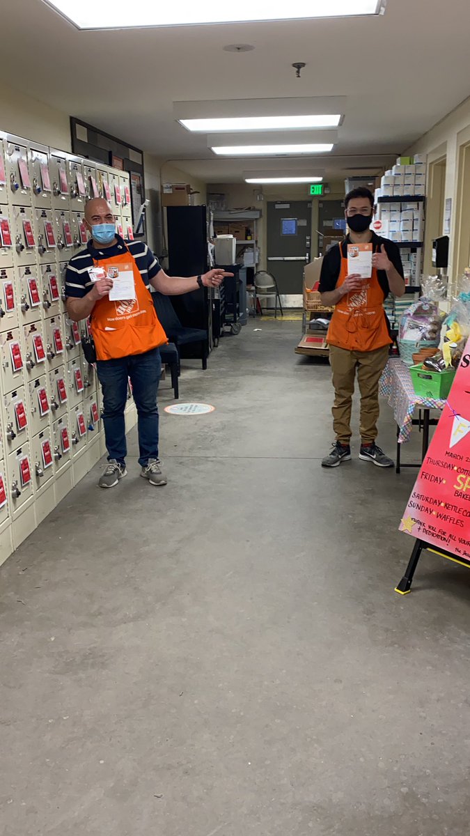 Great job Jose and Zach! Thank you for taking care of deliveries