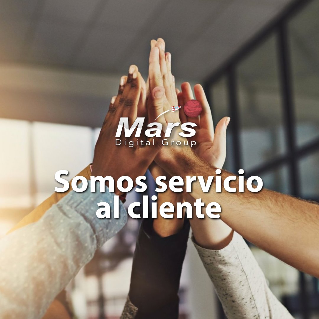 En Mars Digital Group tenemos claro que no solo las estrategias de venta son importantes, prestar un excelente servicio es fundamental para garantizar una relación vitalicia con nuestros clientes.
.
.
.
#Marsdigitalgroup #marketingdigitalcol #servicioalcliente #serviciodecalidad