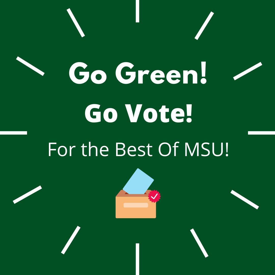 We've been nominated by the State News as the Best MSU Gear Shop! But we need your help to come out on top! Go here to cast your vote till the end of March! Go Green!! <a href="/UGP/">Underground Printing</a> 
 statenews.wufoo.com/forms/mb05vdv0…