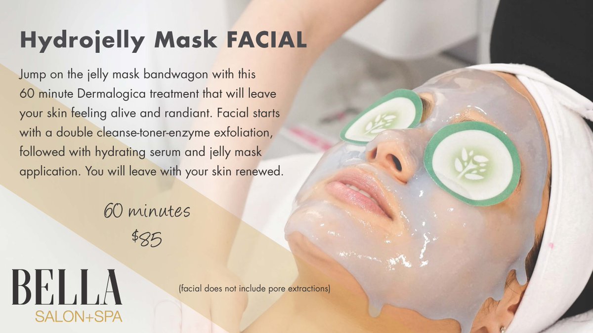 Hydrojelly Mask Facial!