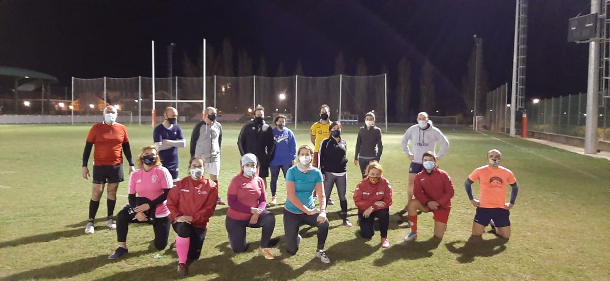 ArroyoTouch's tweet photo. Como dice nuestro mister "No pain, no gain" 💪. Intensidad, fuerza y ganas! #rugbytouch #rugbyvalladolid #arroyotouch #rugbyarroyo https://t.co/QvjPprhMsX