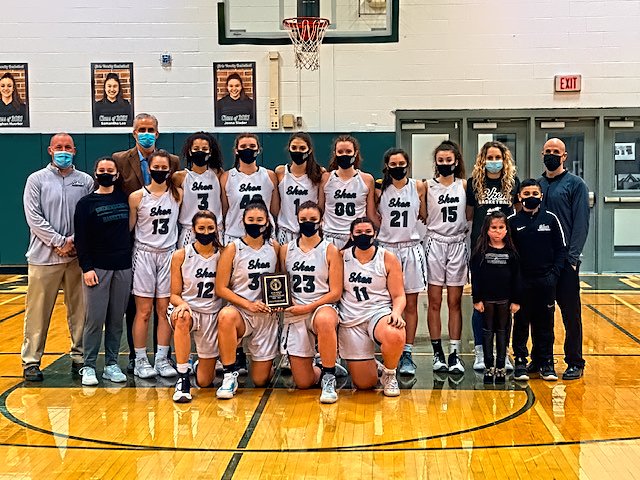 CONGRATS <a href="/ShenGirlsHoops/">ShenGirlsHoops</a>  - SUBURBAN COUNCIL CHAMPIONS!!  Girls finish the season by defeating Saratoga 75-37.  The team finishes 15-0 and won their games by an average margin of 38 points!!  A great season for an incredible group of athletes and coaches! Always #TeamFirst