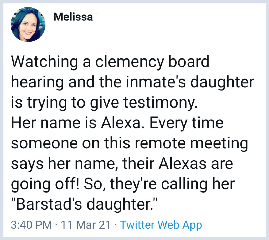 HumanAlexas's tweet photo. @alexadevs While @alexadevs @alexa99 @amazon plows ahead, these stories continue to surface. 

Is this company legitimately comfortable with these outcomes knowing it's only going to get worse? 

#NameErasure #AlexaBombardment 

@JeffBezos #ajassy #tech #AI #UnethicalBrand #RebrandAlexa https://t.co/9V5jL3Z9N6